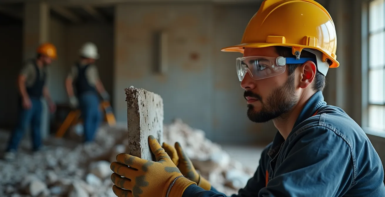 Veilige professionele sloopwerken bij Belgische woningrenovatie