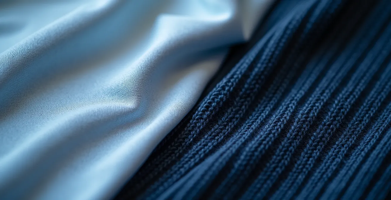 Kledingkast met selectie professionele bovenstukken en comfortabele broeken